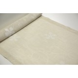 Namizni tekač SUNDAY FLOWER BEIGE